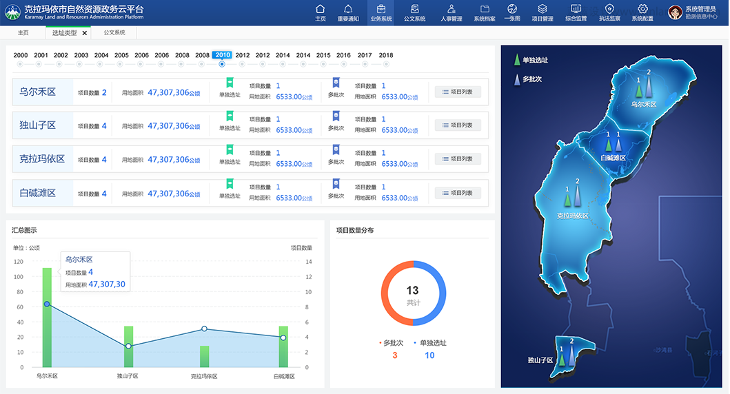 云圖克拉瑪依市自然資源政務(wù)平臺(tái)軟件界面設(shè)計(jì)